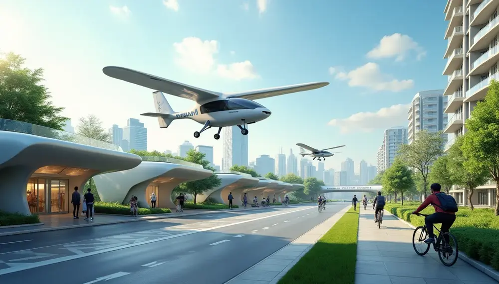 Blick in die Zukunft: eVTOL Vertiports als neue Verkehrsknotenpunkte