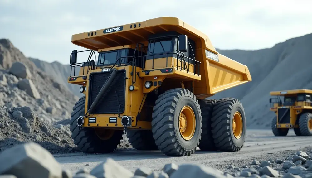 Der 410 E Haul Truck: Ein Schwergewicht unter den E-Fahrzeugen