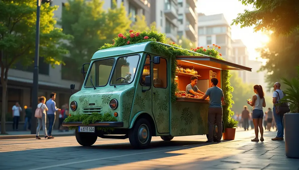 Der e food truck: Genuss und Nachhaltigkeit auf Rädern