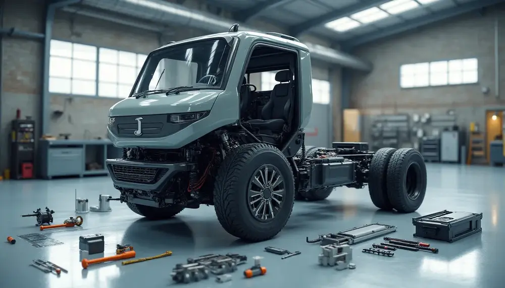 Einblick in die etruck virtual teardown study
