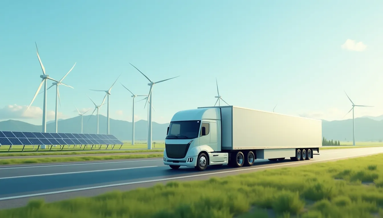 Elektro Lkw: Wie sie den CO2 Ausstoß signifikant senken