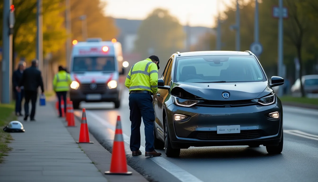 Elektrofahrzeug Unfall: Sicherheit und Notfallmaßnahmen im Überblick