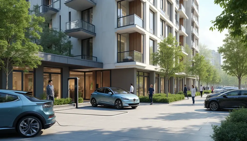 Emobilität im Mehrfamilienhaus: Herausforderungen und Lösungen