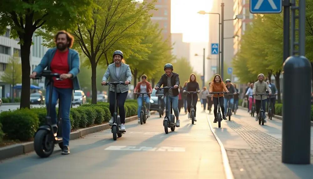 escooter-radweg-vorteile-und-herausforderungen-fuer-urbane-mobilitaet