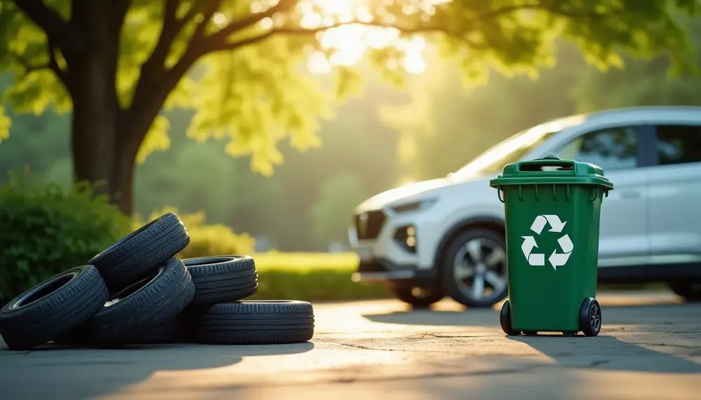 Reifenwissen: Entsorgung, Sicherheit und Lärmminderung für Autofahrer und Camper