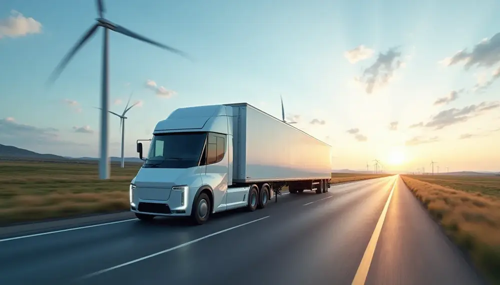 Revolution in der Logistik: Der e truck windrose