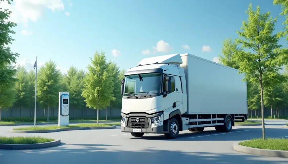 Spedition Beuerlein fördert E-Mobilität mit neuen Ladesäulen und Elektro-Lkw