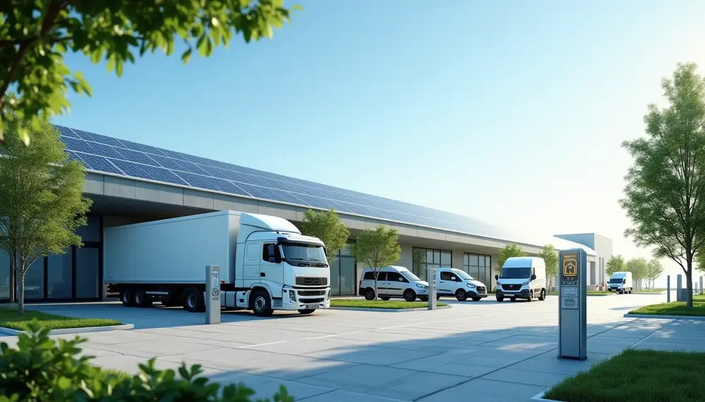 Spedition Hölkemeier eröffnet nachhaltige Logistikhalle am Regioport für E-Mobilität