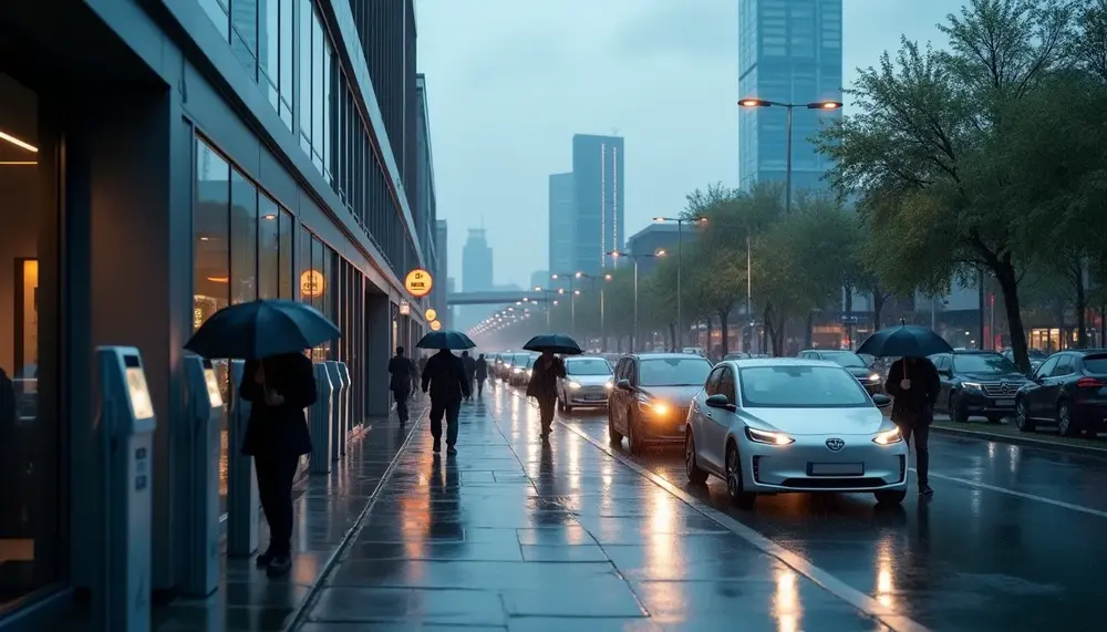 Tag der Elektromobilität in Düsseldorf wegen Unwetterwarnung abgesagt
